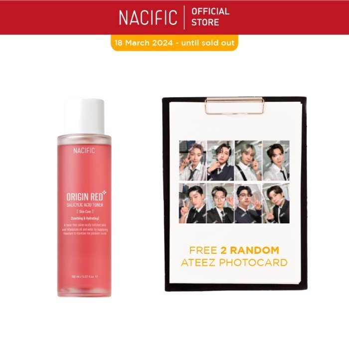 Nacific Origin Red Salicylic Acid Toner Skincare 150Ml