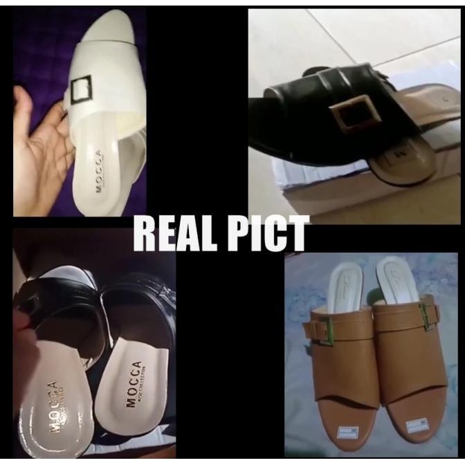 Sendal Selop Wedges High Heels Hak Tahu Pesta Kondangan Wanita Cewek