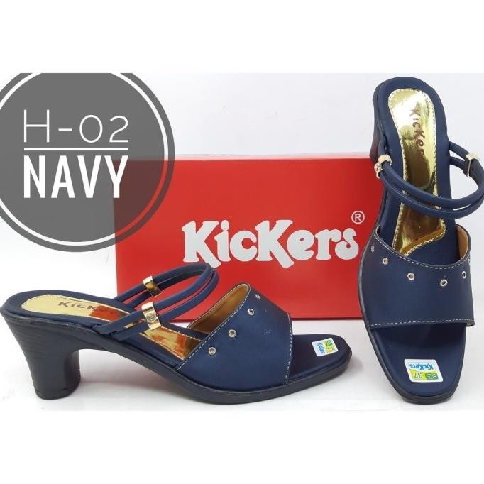 Promo Sandal High Heels Kickers Wanita Q335