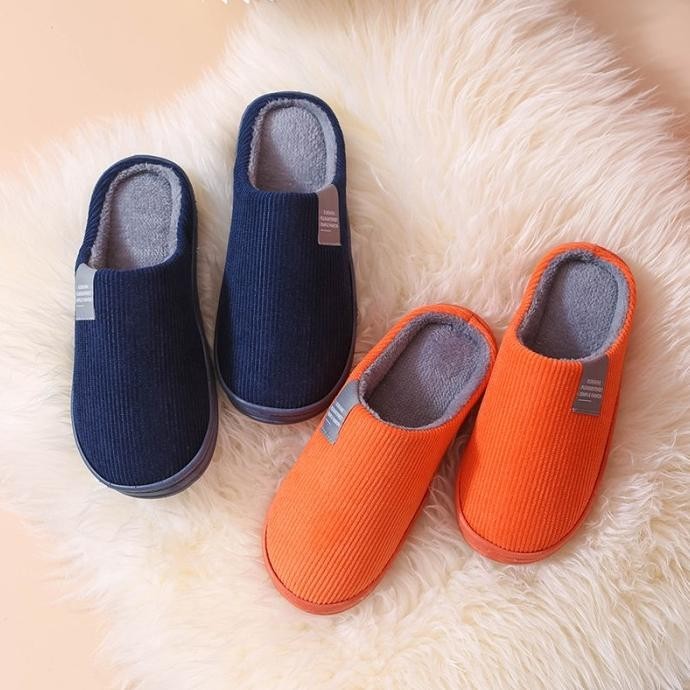 Sendal Rumah Wanita Pria Bulu Empuk / Sendal Hotel Sendal Dalam Rumah