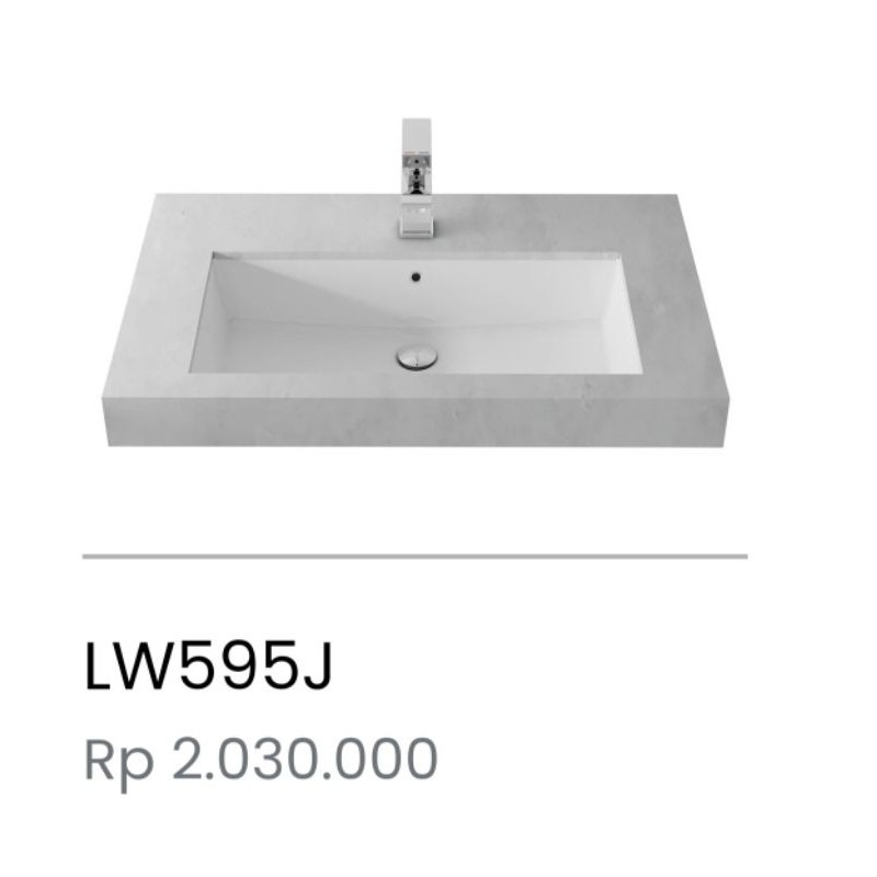 WASTAFEL TANAM BY TOTO LW595J