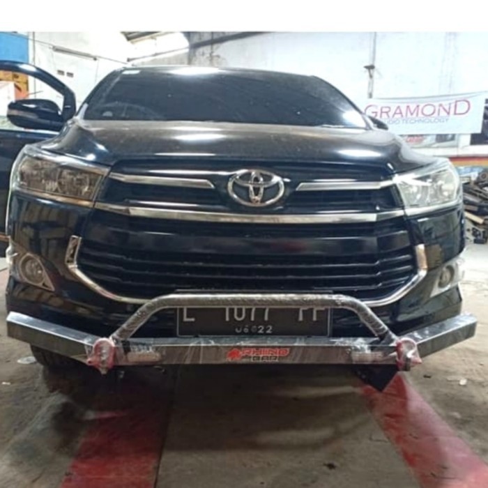 TANDUK DEPAN ALL NEW INNOVA REBORN BUMPER GUARD TOWING RHINO BESI