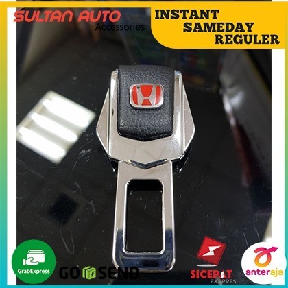 SEATBELT BUCKLE BUZZER ALARM STOPER/SEAT BELT BUZZER STOPER LOGO HONDA
