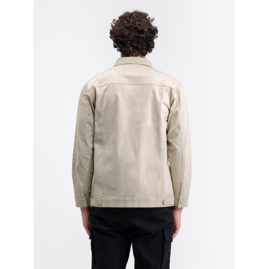 Livehaf - Trucker Canvas Jacket Light Cream