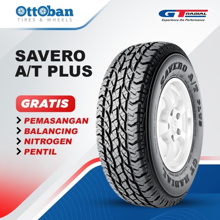 GT RADIAL SAVERO AT PLUS 255 60 R18 BAN MOBIL