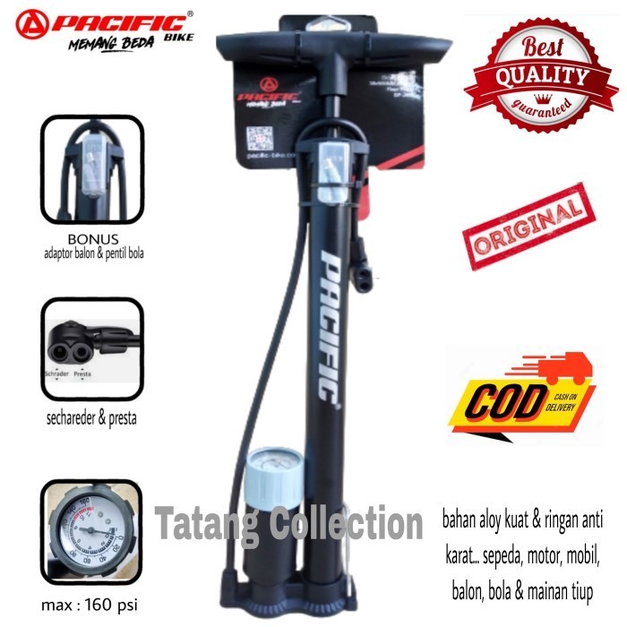 POMPA ANGIN BAN/POMPA SEPEDA MOTOR/MOBIL KENMASTER IMP