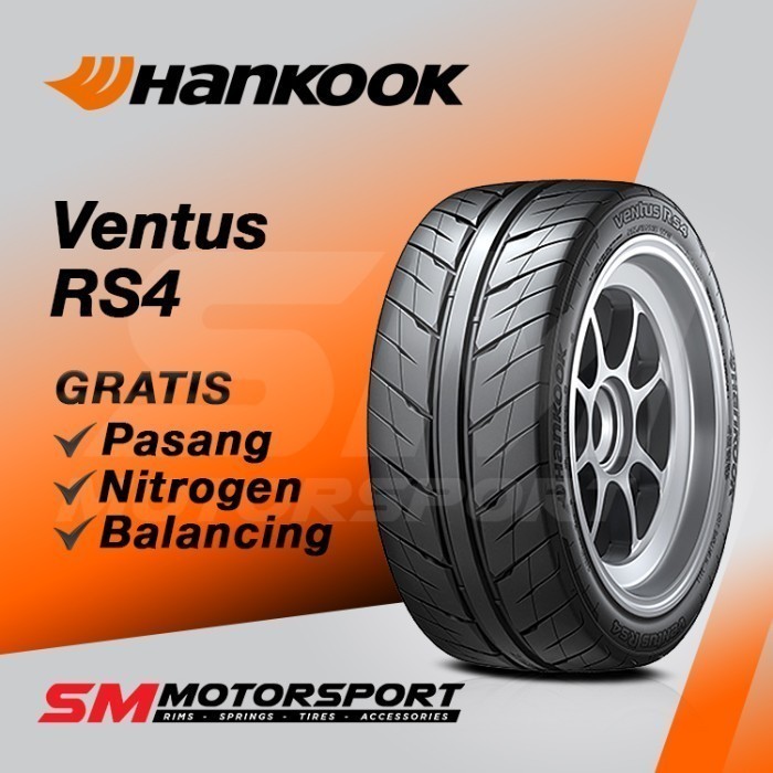 BAN MOBIL HANKOOK VENTUS RS4 RS-4 235 35 R19 19 SEMISLICK