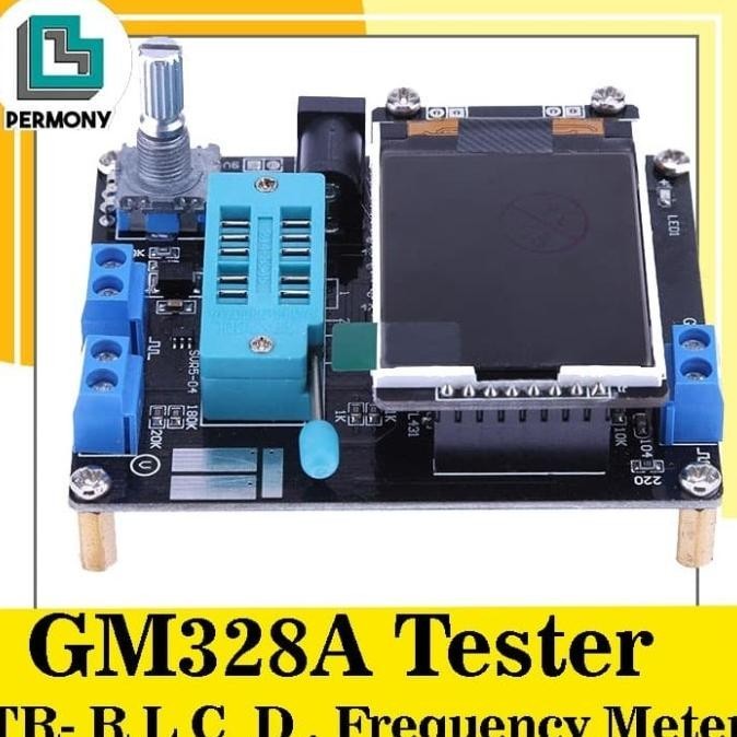 GM328A RLC Transistor SCR FET Dioda thyristor ESR Tester