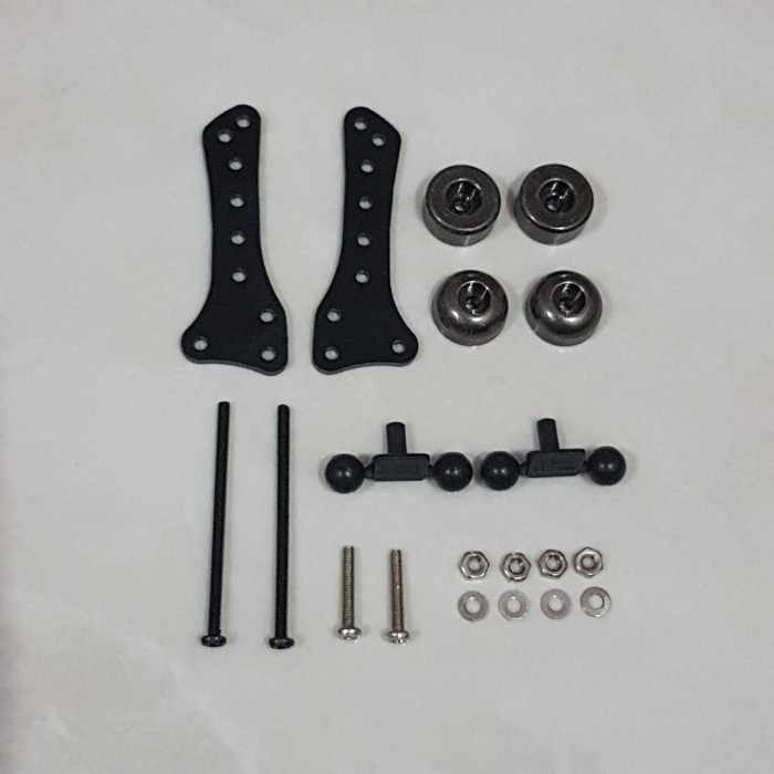 Rep. Tamiya 15459 Side Mass Damper Set (Black)