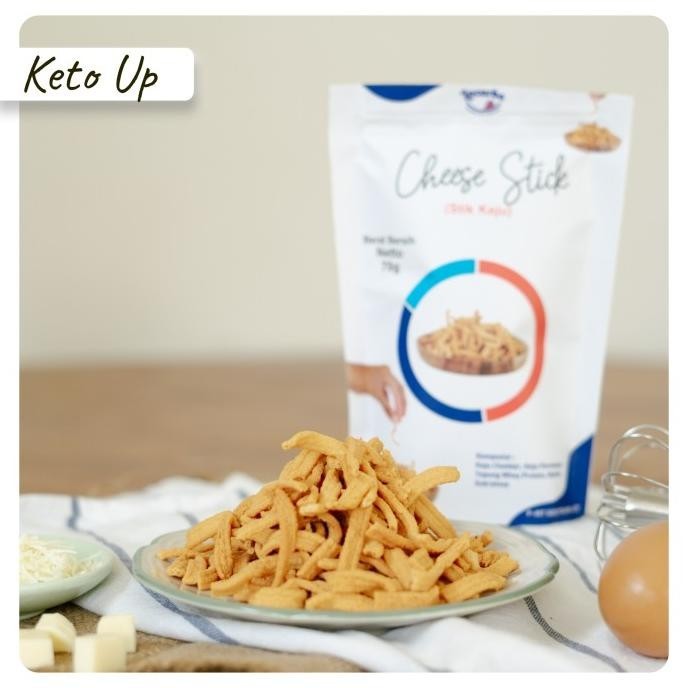 

Keripik keto keju / chesee stick ketofriendly - camilan diet sehat TRM