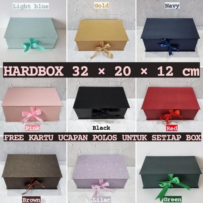 

HARDBOX BESAR / GIFT BOX / KOTAK SESERAHAN / KOTAK KADO / BOX HAMPERS