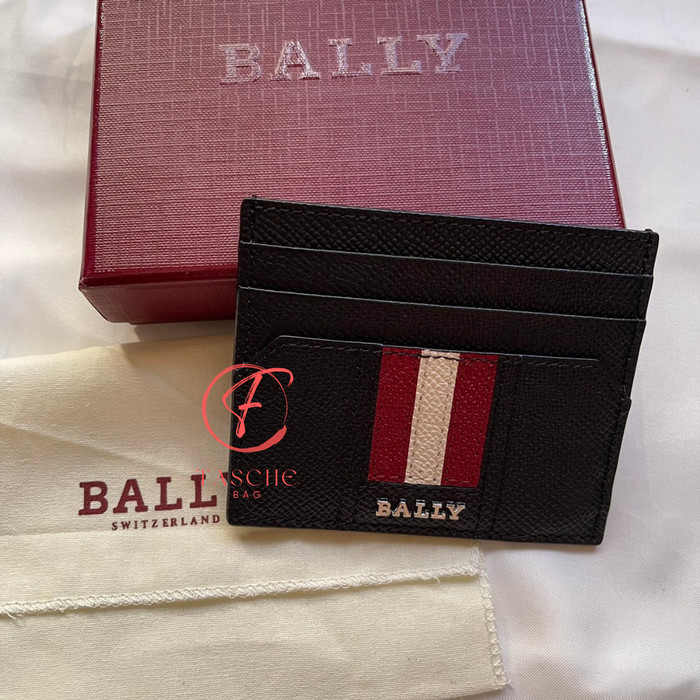 

BARANG TERLARIS CARD HOLDER THAR BALLY Card Case Mens Card Holder Black Original