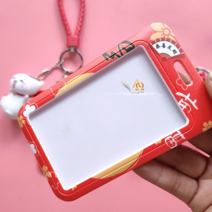 

BARANG TERLARIS Tempat Kartu Unik / Card Holder Model Gantungan Kunci Cat Lucky Imut