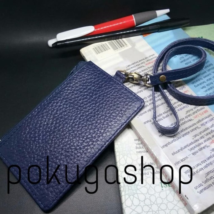 

BARANG TERLARIS Id card holder premium limited / name tag kulit premium /id card kulit