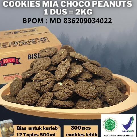 

Promo choco peanut chips kue/cookies kiloan /lebaran /murah di jakarta lz