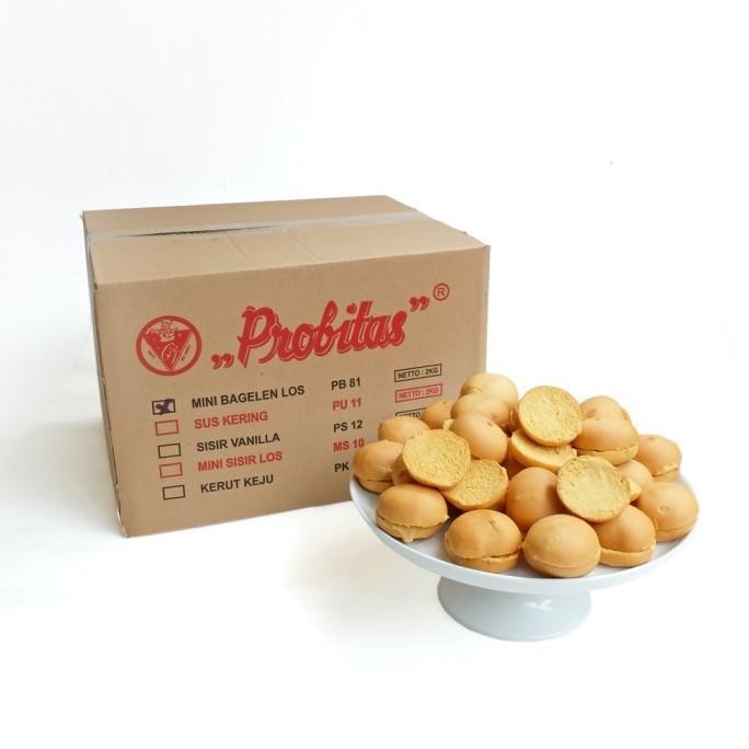 

MINI BAGELEN LOS 2KG (PB-81) ROTI KUE KERING KILOAN HARGA GROSIR lz