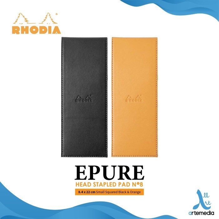 

Buku Catatan Rhodia Epure 8,4x22cm Head Stapled Pad N8 Notepad