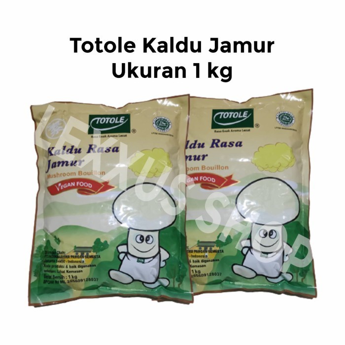 

Totole kaldu jamur 1kg kemasan