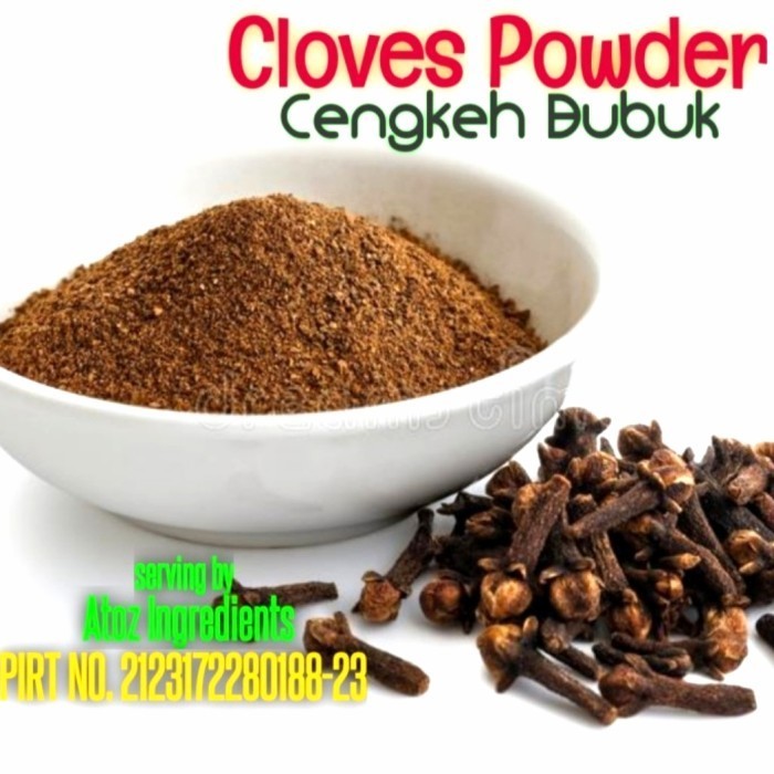 

Cengkeh Bubuk murni/ Cloves powder/ Premium quality- 500 Gram