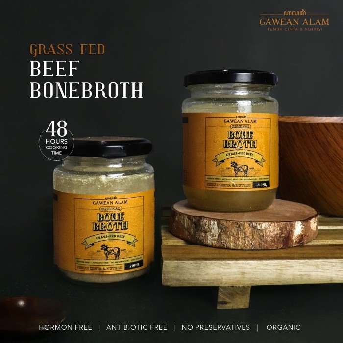 

Grass Fed Beef Bone Broth - Kaldu Sapi