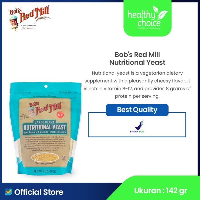 

Bob's Red Mill Nutritional Yeast 142 gr