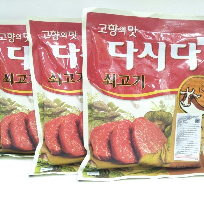 

Sogogi Dasida/Bumbu Sup Rasa Sapi 500gr