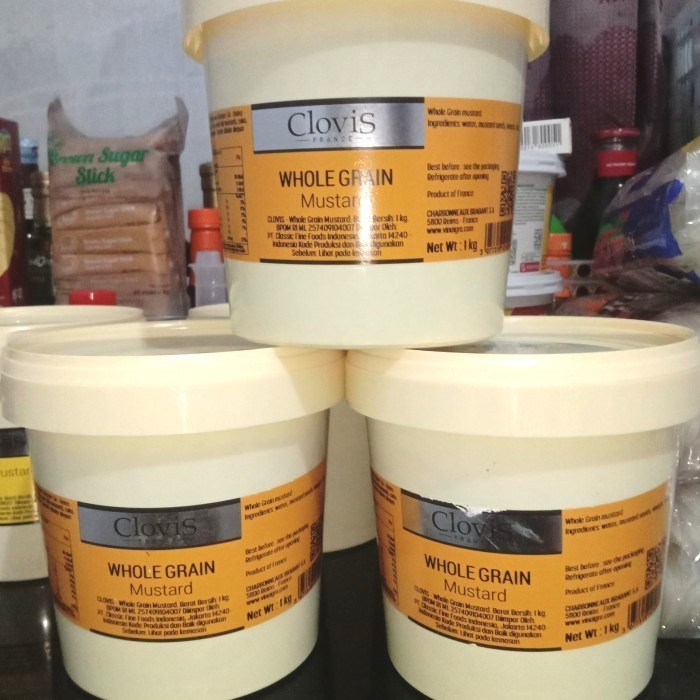 

Clovis whole grain mustard/1kg