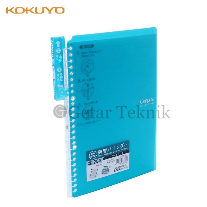 

Harga Promo Smart Ring Binder B5 Kokuyo Sp 700 Blue Green