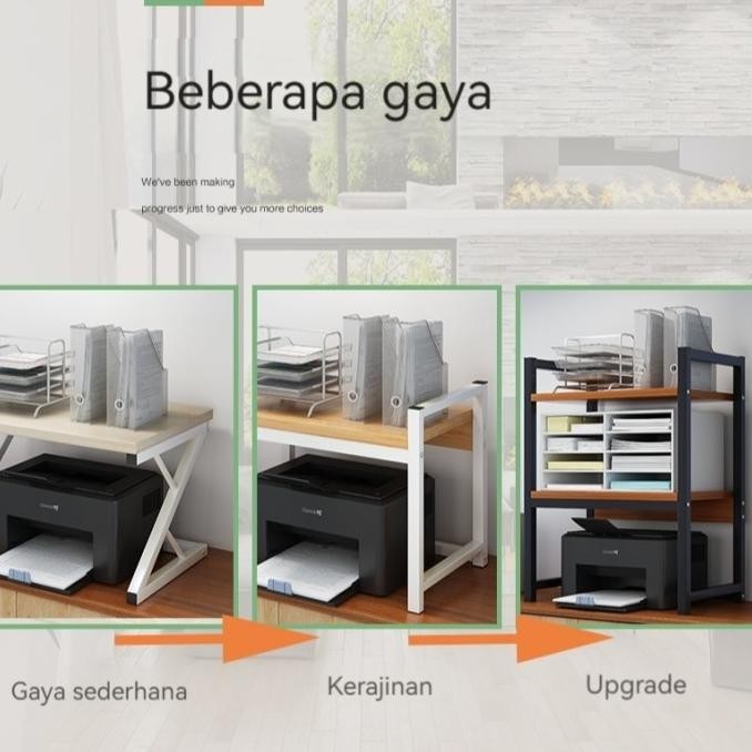 Furnibest Rak Printer Meja Printer Rak Serbaguna