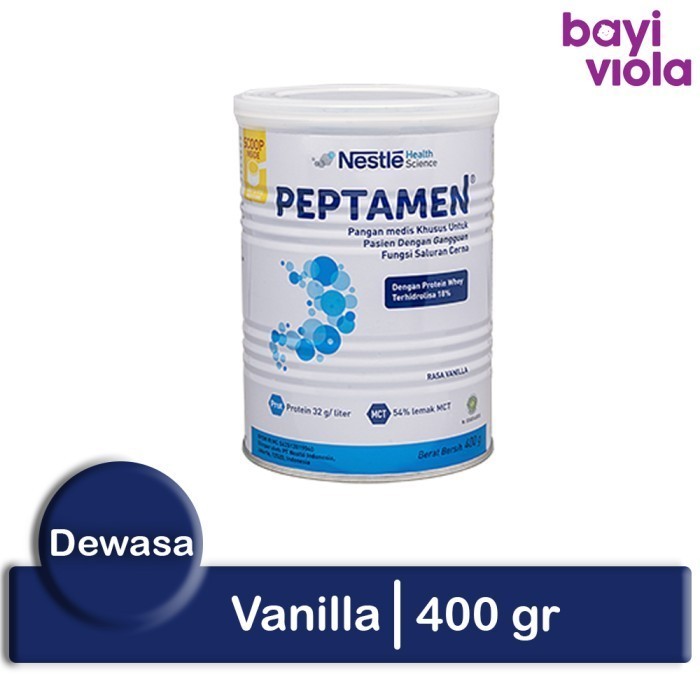 

Peptamen Dewasa Susu Bubuk 400 Gram 400Gr 400 Gr Vanila Vanilla