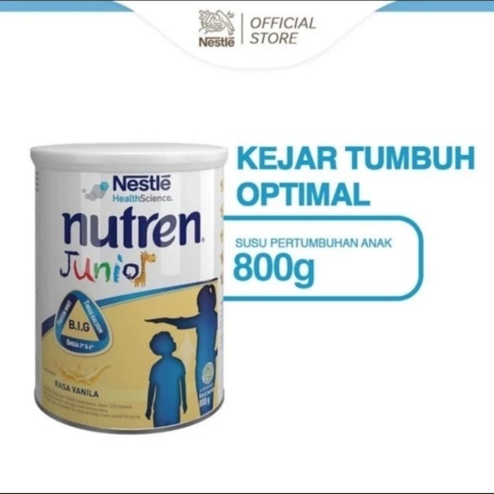 

Nutren Junior 800 Gram Vanila Nutren Junior Vanila 800 Gram