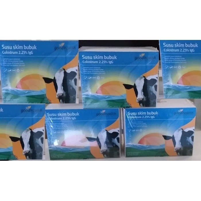 

Goodhealth Susu Skim Bubuk Colostrum 2.25% Igg Box (30 Sachet)