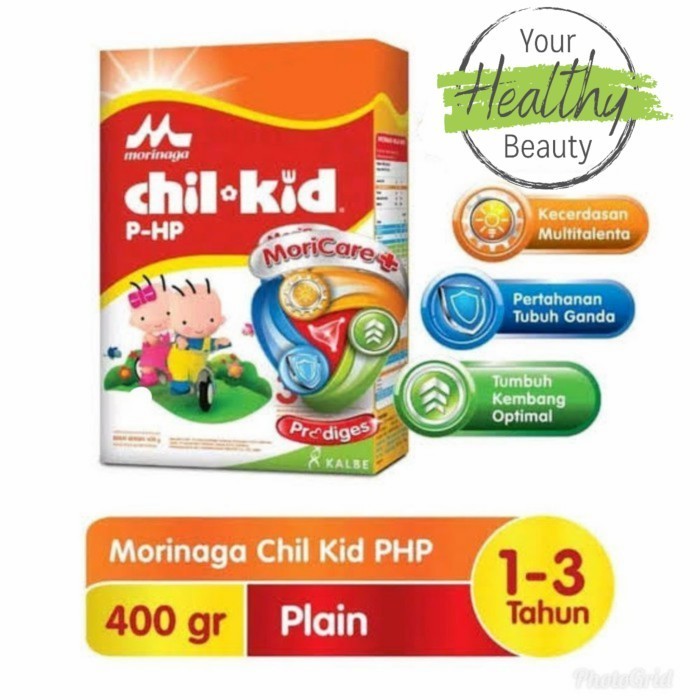 

Morinaga Chil Kid Php 400 Gr ( 1-3 Tahun ) Khusus Anak Alergi Susu