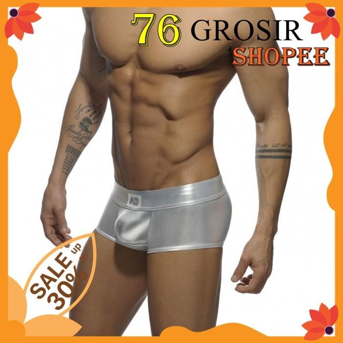 BOXER PRIA SEXY  AD074 METALLIC BOXER KUALITAS TERBAIK