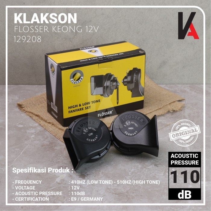 Flosser (Fer) Klakson Bmw Keong Mobil Motor Germany