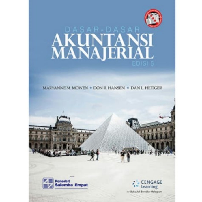 

DASAR DASAR AKUNTANSI MANAJERIAL