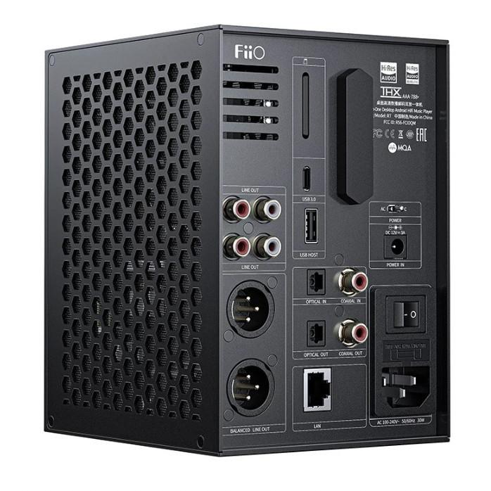 Fiio R7 Hi Res Desktop Streamer Bluetooth Dac Headphone Amp Pre Amp