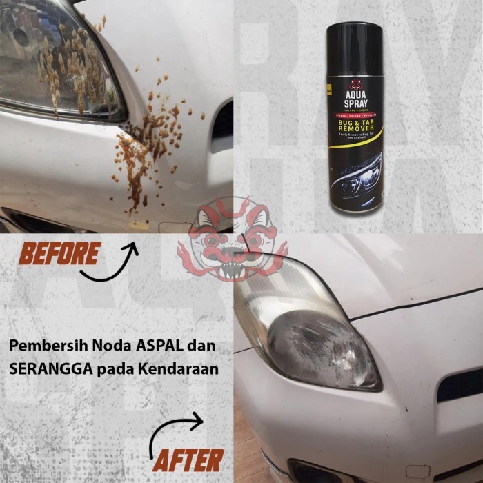 Aqua Spray - Tar Remover Penghilang Noda Aspal Kendaraan