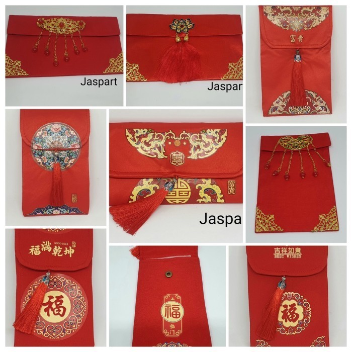 

Terlaris ANGPAO KAIN PREMIUM BENTUK DOMPET ANGPAO SANGJIT WEDDING ENGAGEMENT SALE