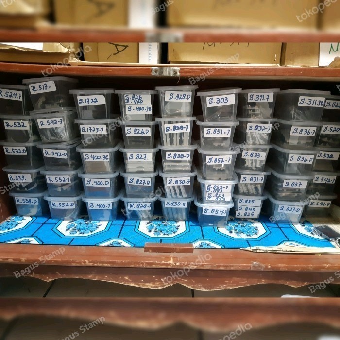 

Terlaris Stamp Pad Self ink Shiny Persegi Panjang / Bantalan Stempel Shiny SALE