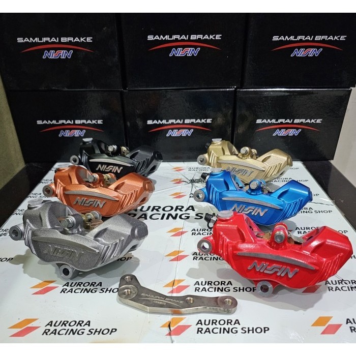 Kaliper Depan Kiri Nissin 4 Piston Vario 125 / Vario 150 / Vario 160