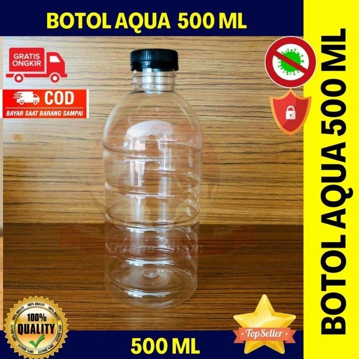 botol aqua 500 ml