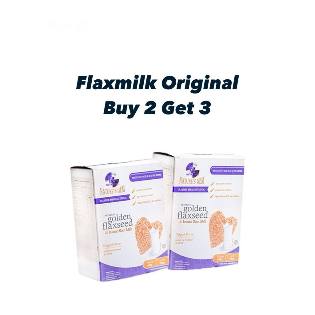 

North American Nutrition Natures Gem Flaxmilk (Flaxseed + Instant Skim Milk) 2 Kotak