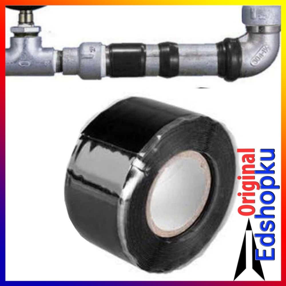 

Lakban Plester Solasi Bocor Pipa Saluran Air Ledeng Wastafel Leak Seal Tape 25mm