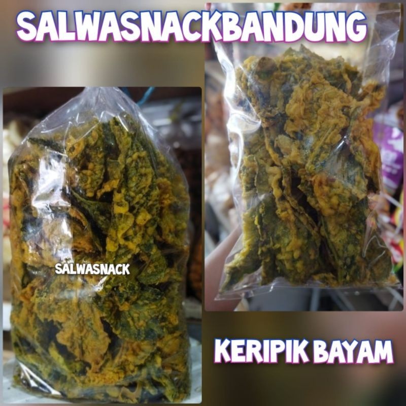 

keripik bayam crispy 250gr