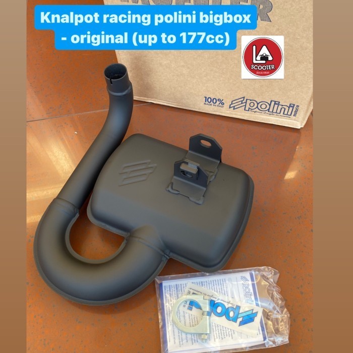 Knalpot Racing Polini Bigbox - Original