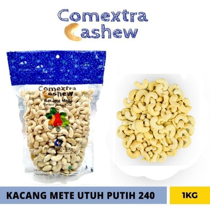 

Eksklusif Dan Terbatas!!! Kacang Mede Mentah Utuh Putih 240 Premium 1 Myeshandira