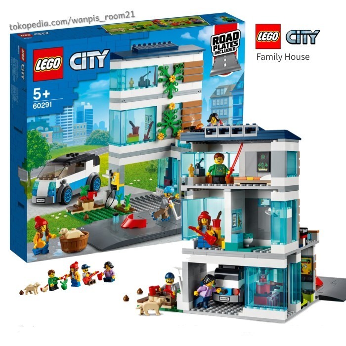 TERBARU LEGO City 60291 House - Lego Rumah