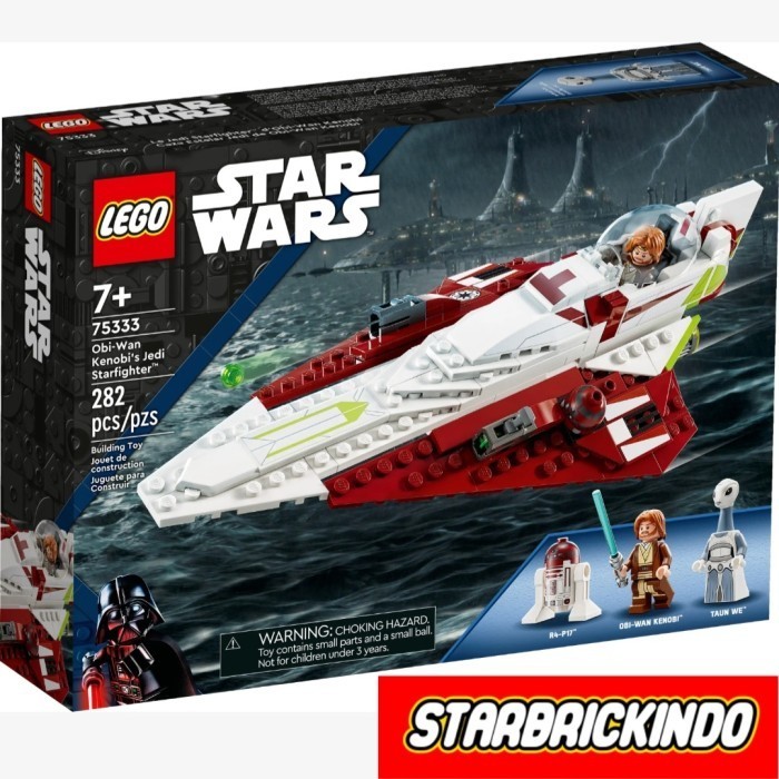 TERBARU Lego SW 75333 Obi-Wan Kenobis Jedi Starfighter