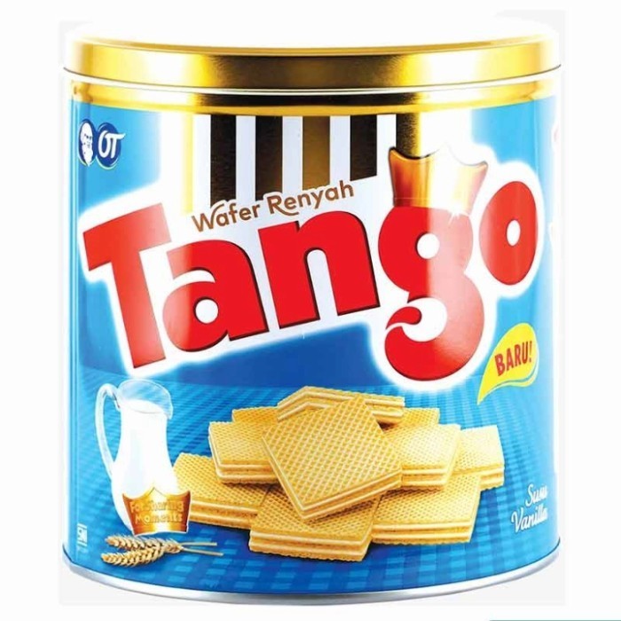 

$+$+$+$+] [300 Gram] TANGO Wafer Vanila Tanggo Kemasan Kaleng 300gr Kue Lebaran